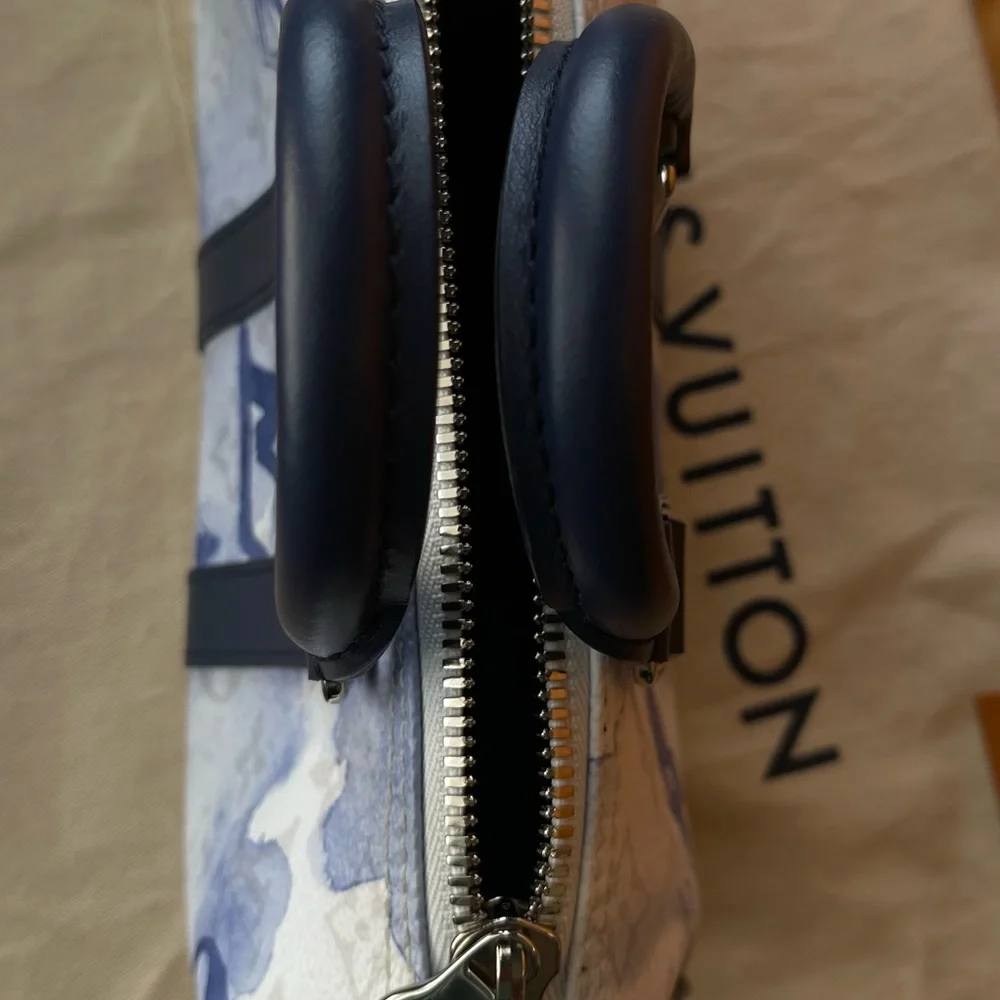 Louis Vuitton Blue and White Women's Bag‎